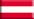 Bandiera Austria .gif - Piccola e rialzata